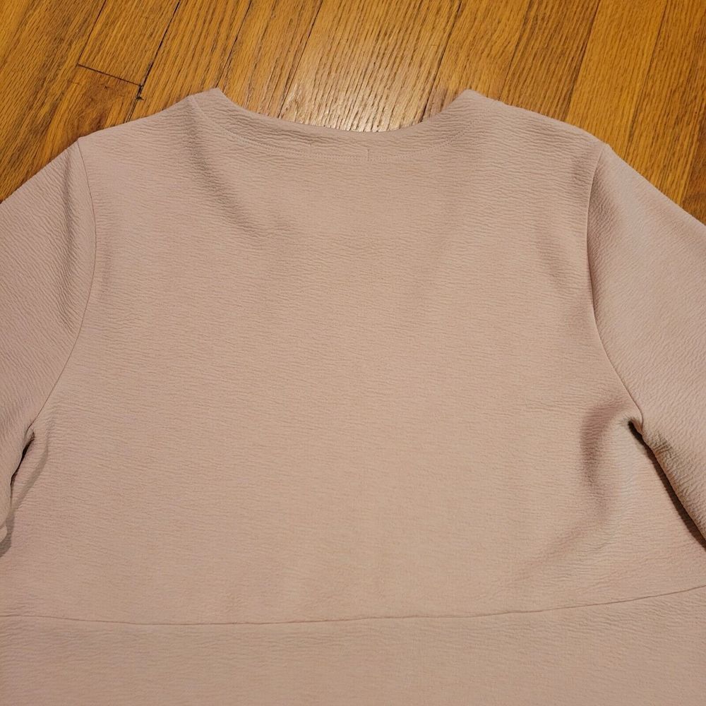 Free Assembly Womens‎ Dress 3/4 Sleeve Pink Size XXL Wedding Career Preppy - Picture 13 of 16